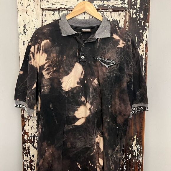 Customized Men’s Harley-Davidson Polo - Picture 1 of 10